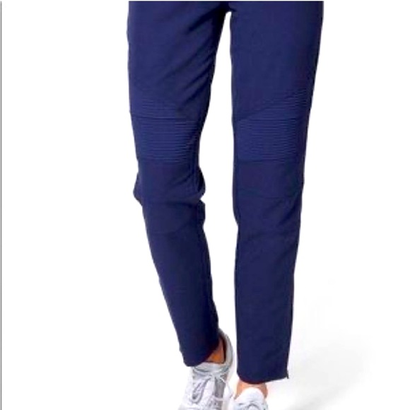 ❌ SOLD ❌ FIGS Rare Kanye Moto Scrub Pant Navy Blue - Picture 1 of 5